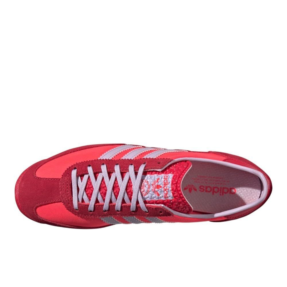 adidas Womens Sl 72 Og Lace Up Sneakers Shoes Casual - Red - Size 9 M NWT - Picture 4 of 7